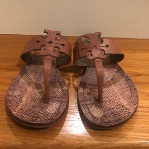 Tory Burch Moore flat thong sandal.